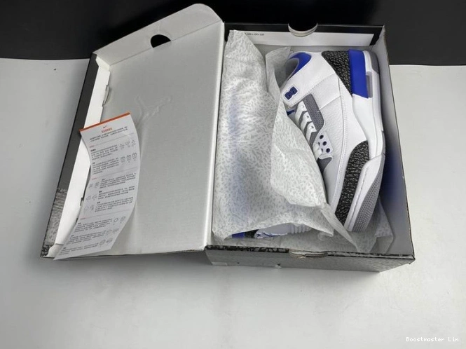 Bmlin shoes CT8532-145 Blue Racer Air 3 Jordan 0801